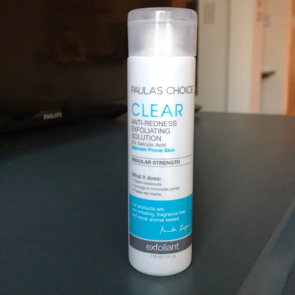 Paula’s choice anti-redness exfoliant